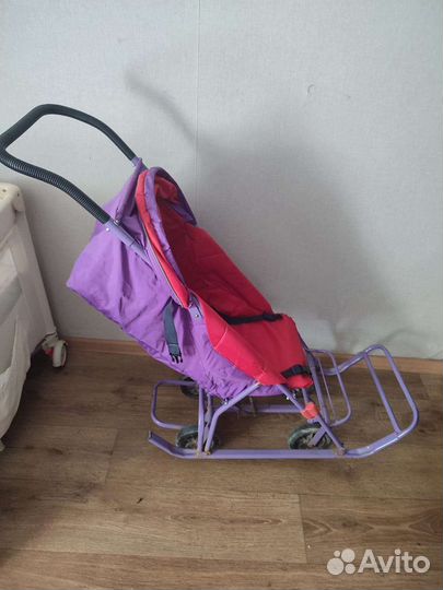 Коляска санки