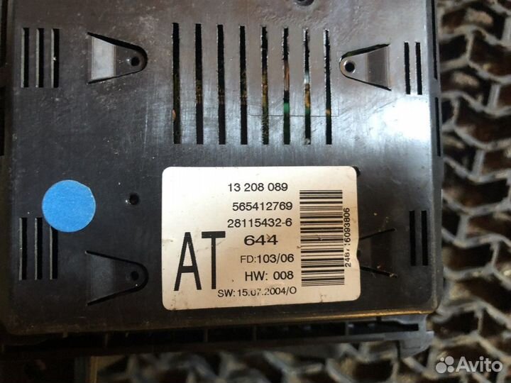 Бортовой компьютер Opel Astra