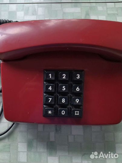 Телефон кнопочный СССР