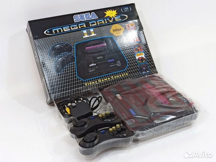 Игровая приставка Sega MegaDrive 2 16bit
