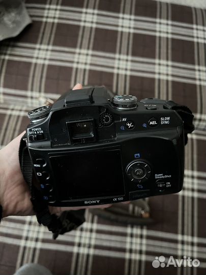 Фотоаппарат sony alpha dslr a100