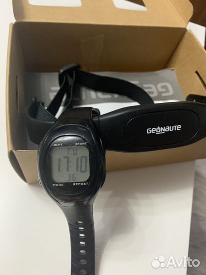 Нагрудный пульсометр и часы