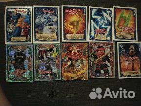 Карточки Lego ninjago