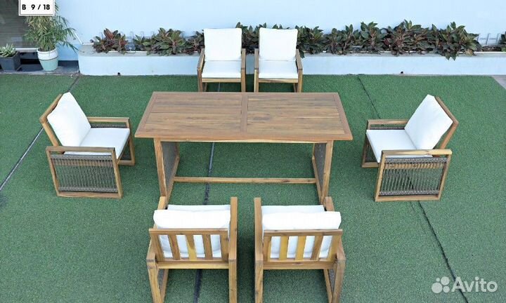 Садовая мебель из дерева