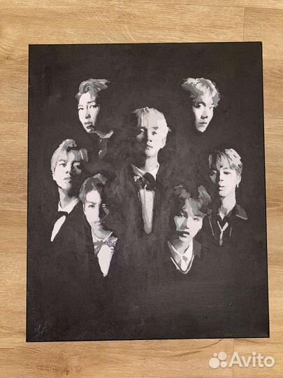 Картины по номерам раскрашенная