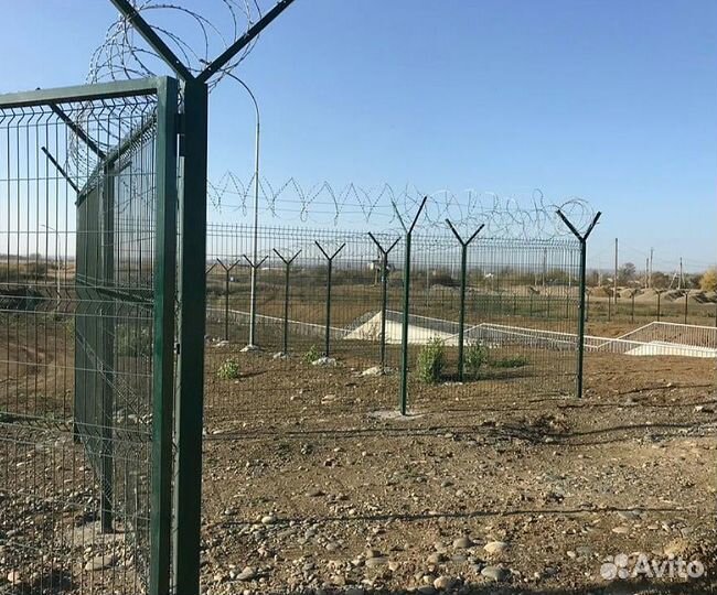 Забор сетка 3д