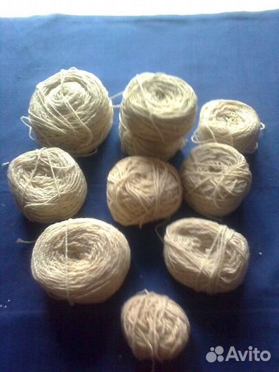 Нитки шерстяные