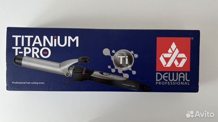 Плойка для волос Dewal Titanium Pro