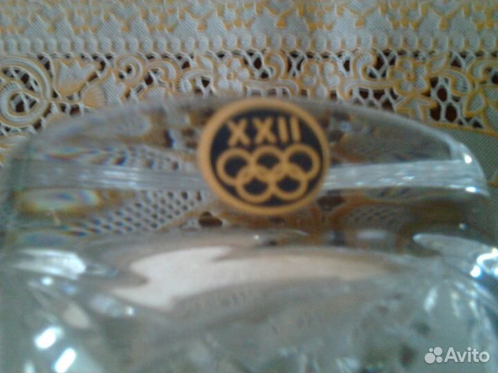 Посуда с символикой олимпиады 1980 г