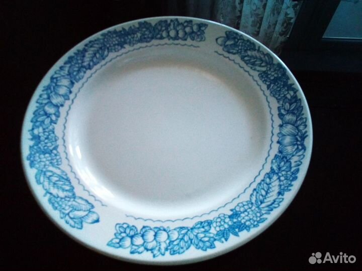 Тарелки винтаж: Конаково Зик, Дулево разные