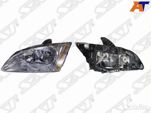 Фара ford, ford focus 2, ford focus II 05-11