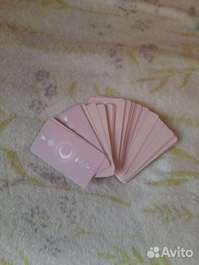 Колода таро с плюшевым мешочком