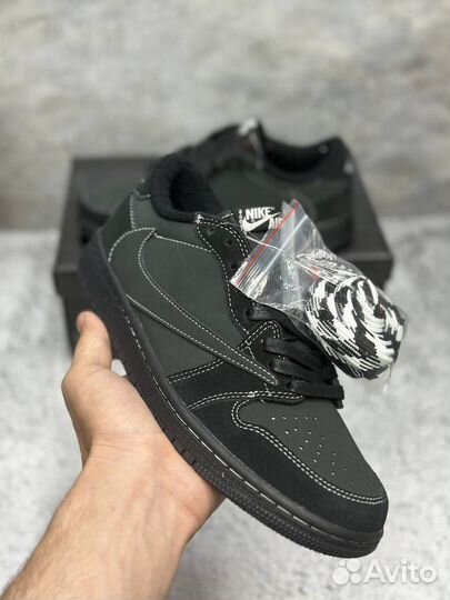 Nike Air Jordan 1 Travis Scott Black Phantom