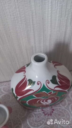 Штоф, Графин Фарфоровый, Вербилки СССР Клеймо