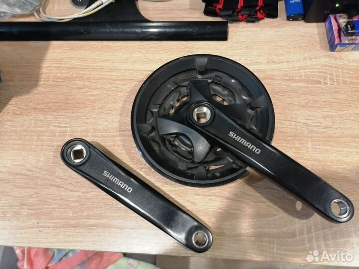 Шатуны shimano 175мм