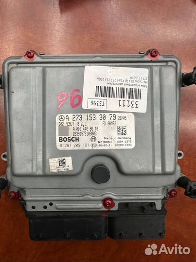 Блок управления двигателем Mercedes-Benz ME9.7 273