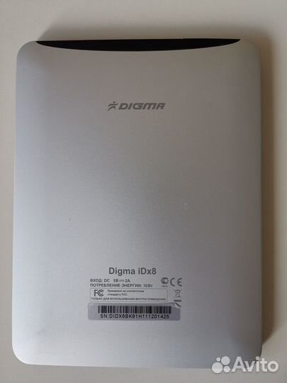 Планшет Digma iDx8 под электронную книгу