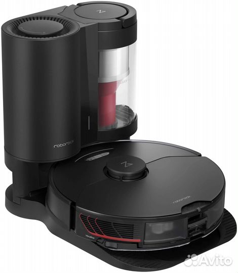 Робот-пылесос Roborock S7 MaxV+, черный