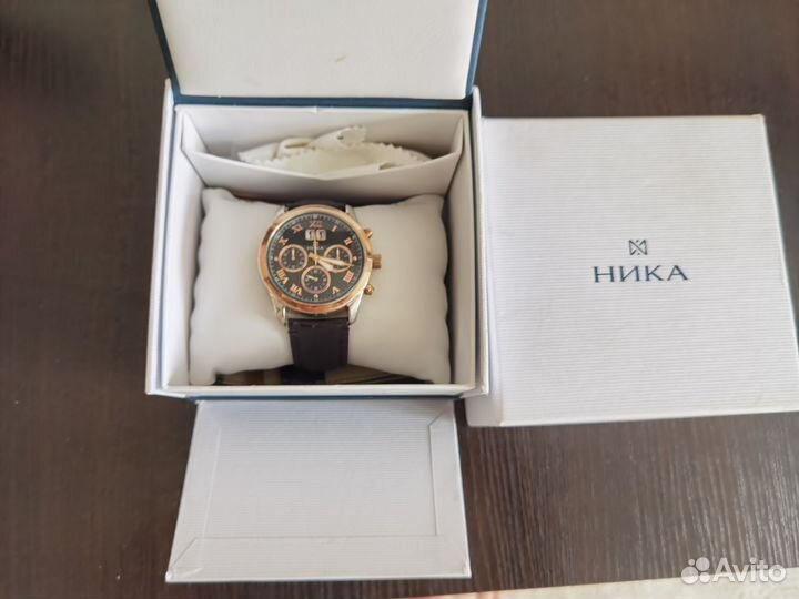 Мужские наручные часы ника биколор