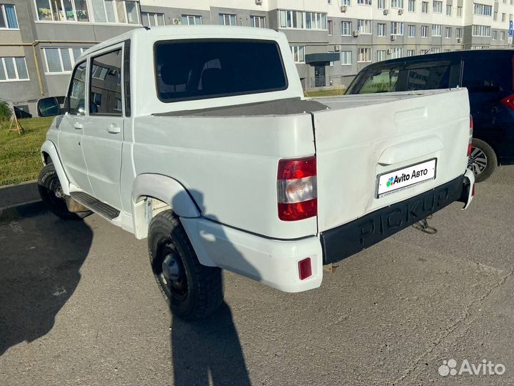 УАЗ Pickup 2.7 МТ, 2019, 138 000 км