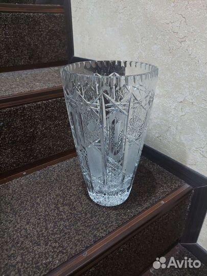 Ваза хрустальная из СССР