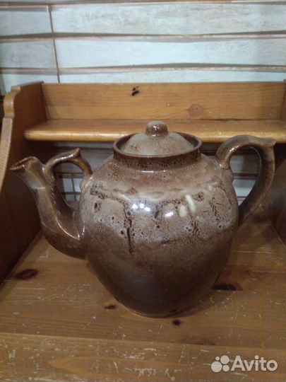 Ваза, чайник 3л из керамики, кофейник гдр