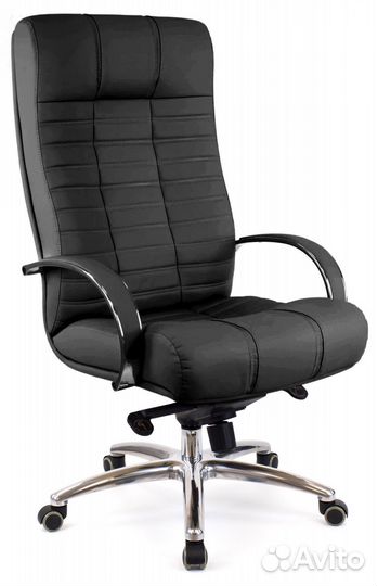 Кресло руководителя Everprof Atlant AL M Экокожа Ч
