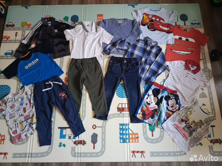 Пакет вещей на мальчика 3-4 года