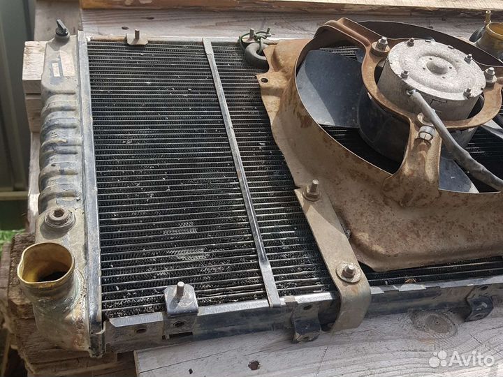 Радиатор на газель медный