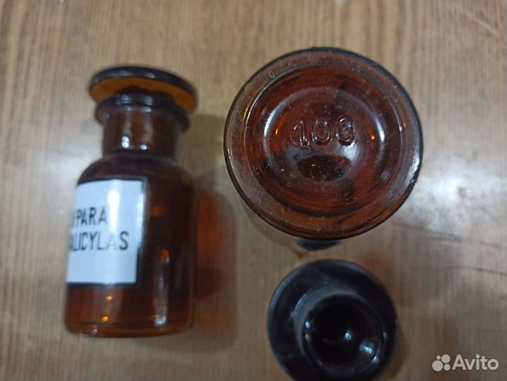 Бутылки с притирочной пробкой