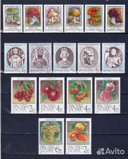 Венгрия 1986 годовой набор MNH **