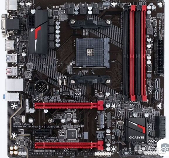 Материнская плата gigabyte ab350m gaming