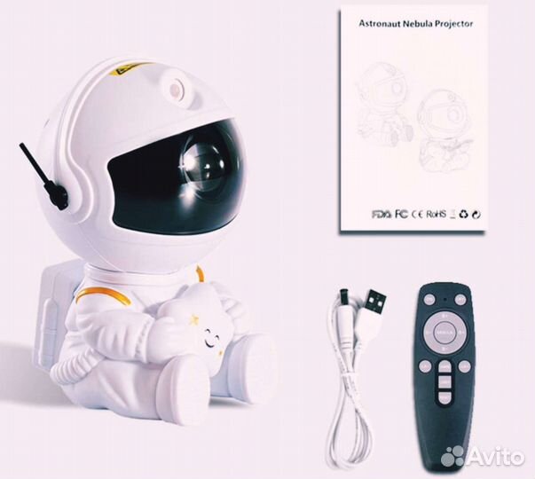 Проектор ночник космонавт