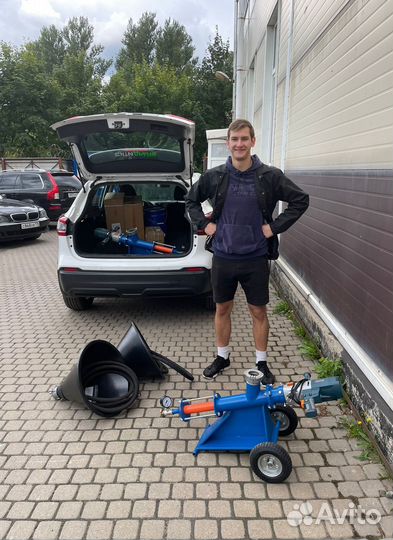 Инъекционный шнековый насос