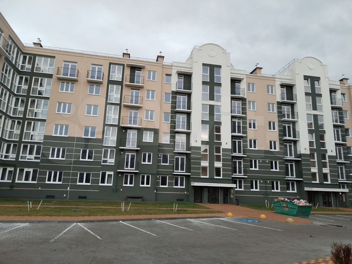 2-к. квартира, 56,9 м², 1/6 эт.