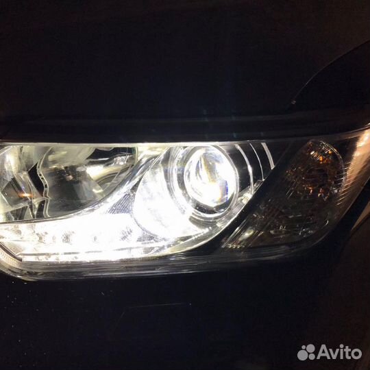 Установка Bi-led линз в фары