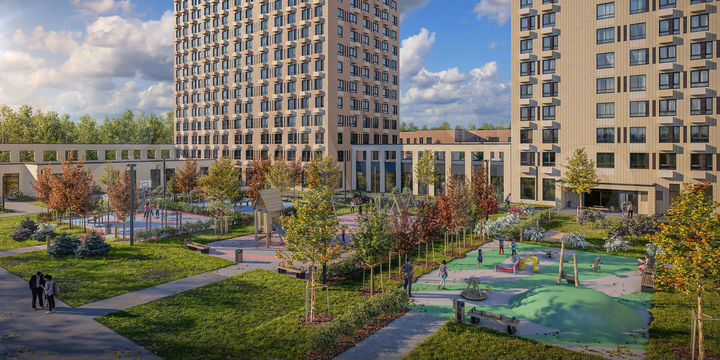 Квартира-студия, 23,7 м², 26/32 эт.