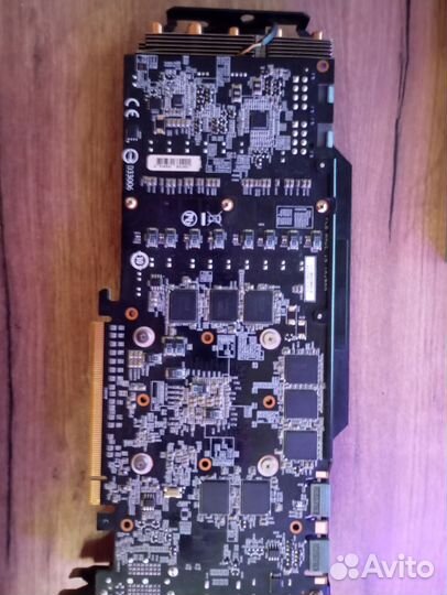 Видеокарта gtx 760 на запчасти