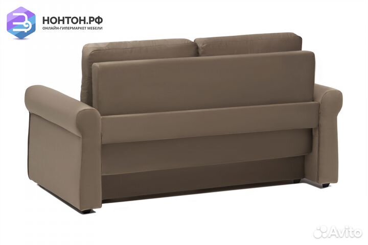 Диван еврокнижка Лира коричневый