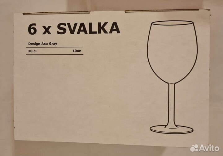 Бокалы для вина IKEA