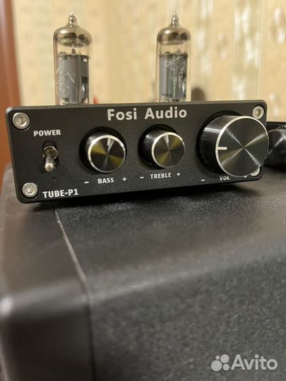 Ламповый предварительный усилитель fosi audio