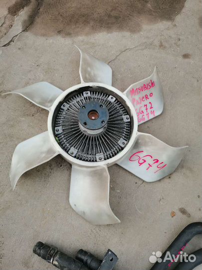 Вискомуфта в сборе Mitsubishi Pajero 6G72 6G74 6G7