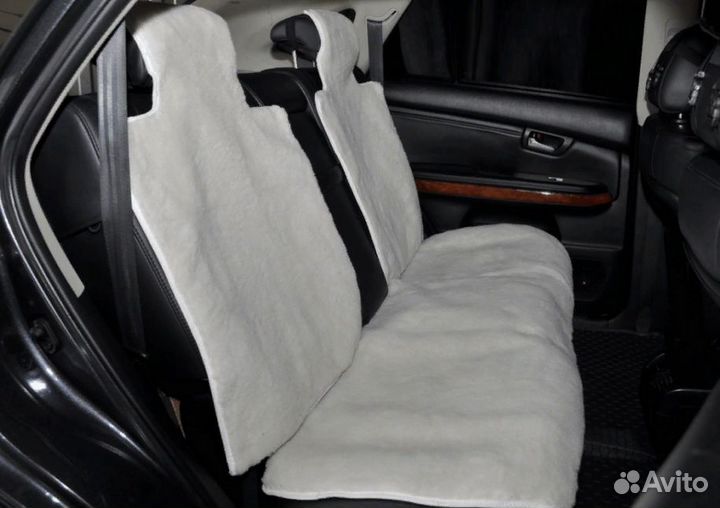 Меховые накидки из натуральной овечьей шерсти