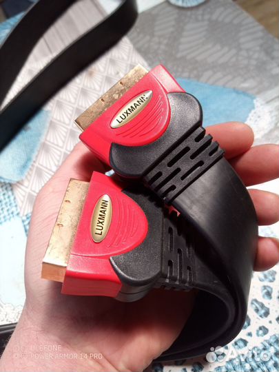 Scart-Scart кабель Luxmann Professional 1.5m