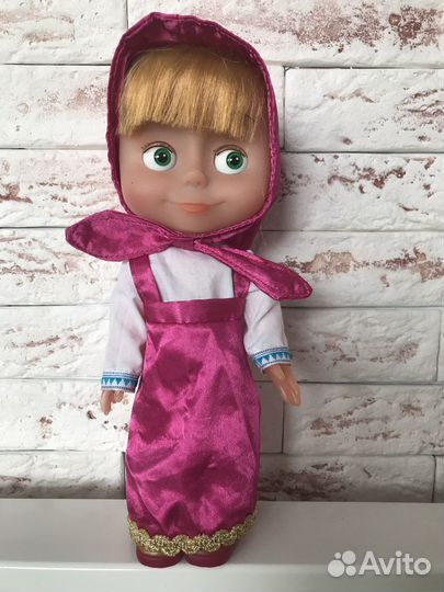 Кукла Анна, плюшевые медведи, говорящая Маша