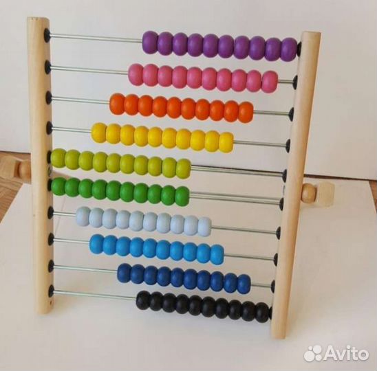 Счеты деревянные детские IKEA мула