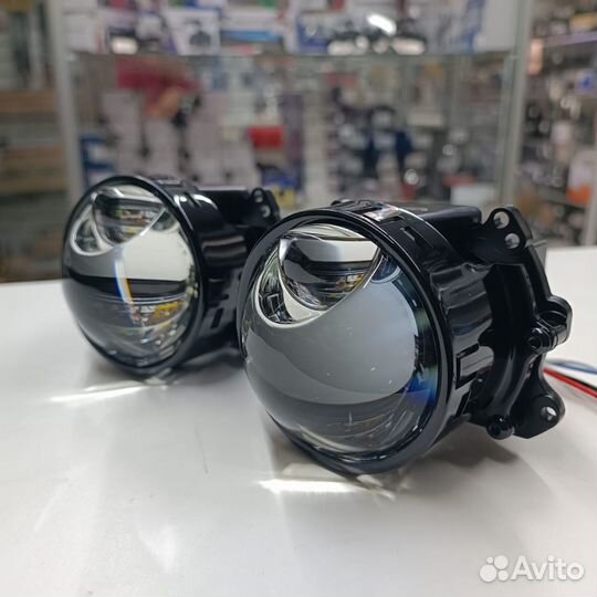 Bi-led линзы для фар Toyota Camry 50 2011-2018 с A