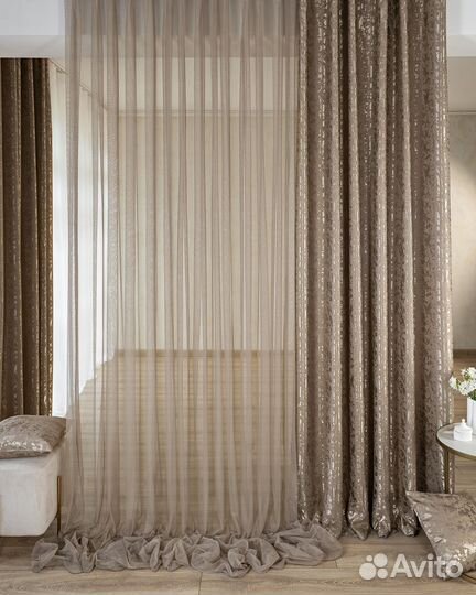 Блэкаут шторы и тюль от производителя свои фото