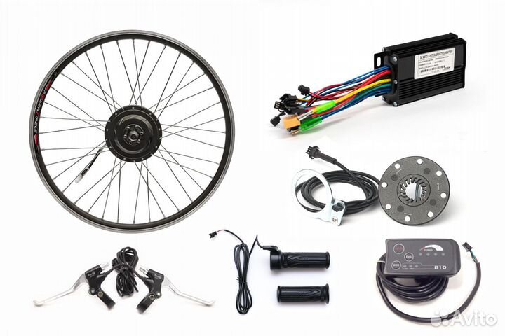 Комплект для электрификации Медведь 350 Вт заднее