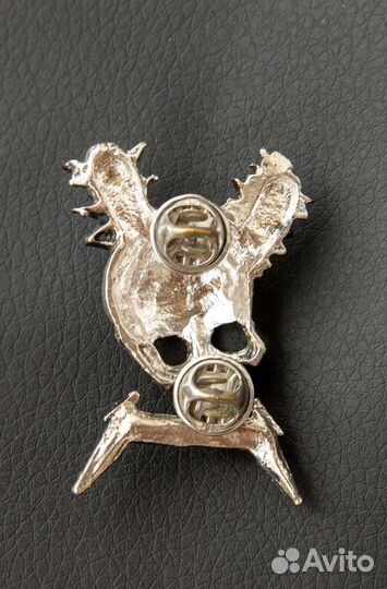 Значки (серебро) Metallica, Danzig